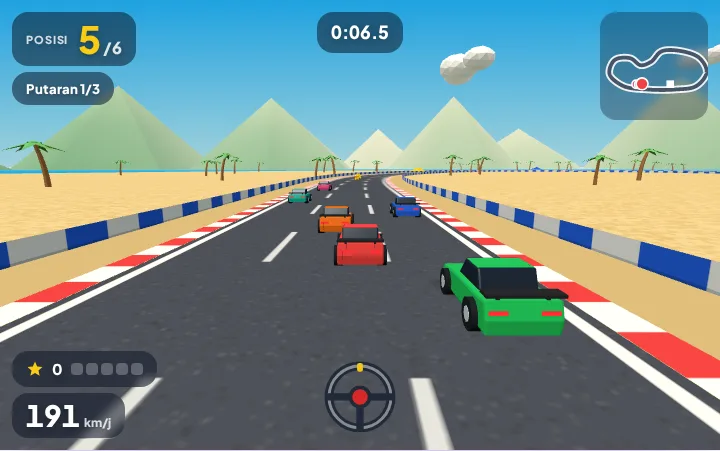 BalapKu — Balap Mobil 3D Kendali Jari